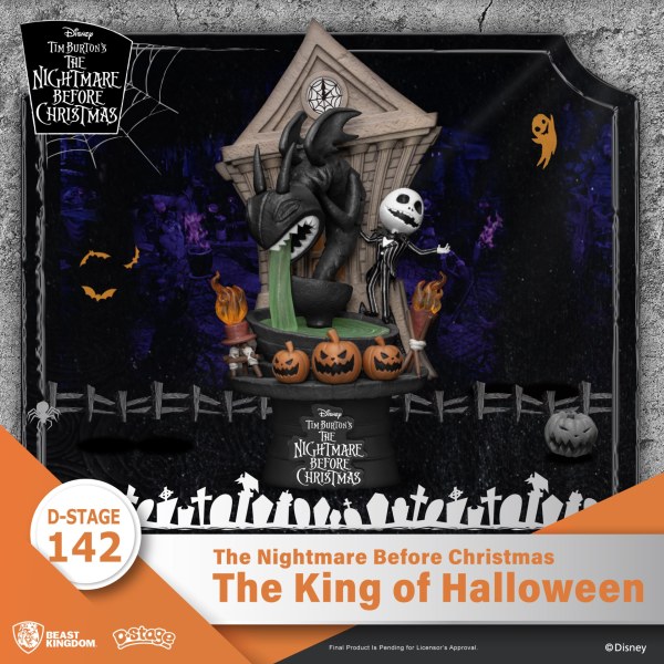 DIORAMA Le Roi d' Halloween L'étrange Noël De Monsieur Jack – DISNEY D-STAGE