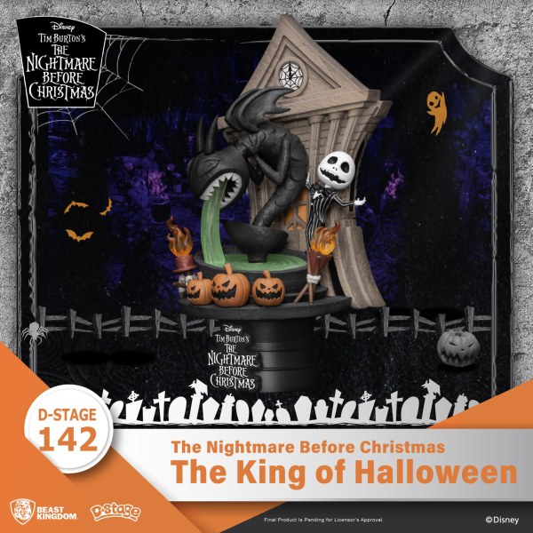 DIORAMA Le Roi d' Halloween L'étrange Noël De Monsieur Jack – DISNEY D-STAGE