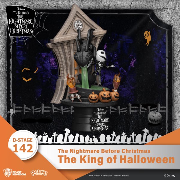 DIORAMA Le Roi d' Halloween L'étrange Noël De Monsieur Jack – DISNEY D-STAGE