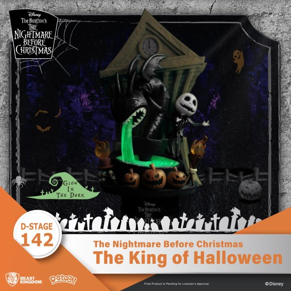 DIORAMA Le Roi d' Halloween L'étrange Noël De Monsieur Jack – DISNEY D-STAGE