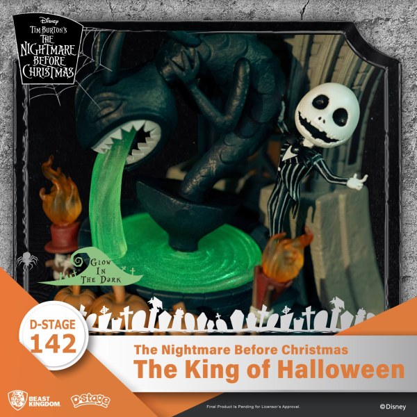 DIORAMA Le Roi d' Halloween L'étrange Noël De Monsieur Jack – DISNEY D-STAGE