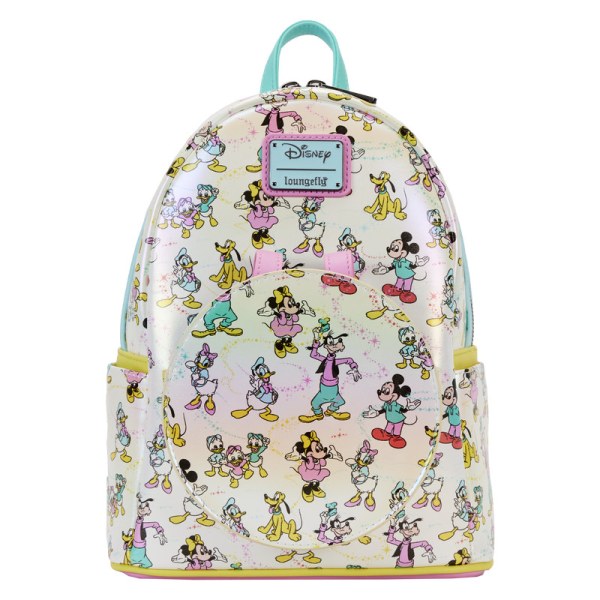 MINI SAC À DOS Disney 100 Iridescent Mickey et ses Amis avec Serre-tête - DISNEY LOUNGEFLY