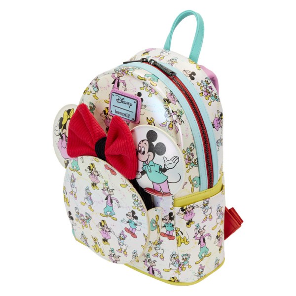 MINI SAC À DOS Disney 100 Iridescent Mickey et ses Amis avec Serre-tête - DISNEY LOUNGEFLY