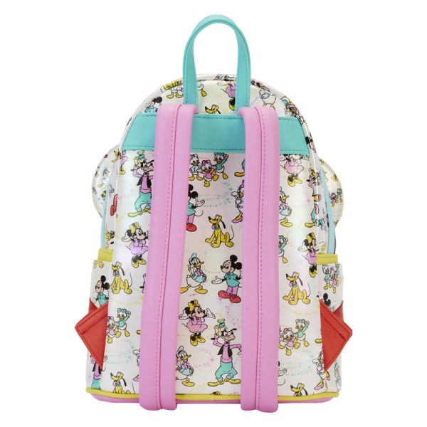 MINI SAC À DOS Disney 100 Iridescent Mickey et ses Amis avec Serre-tête - DISNEY LOUNGEFLY