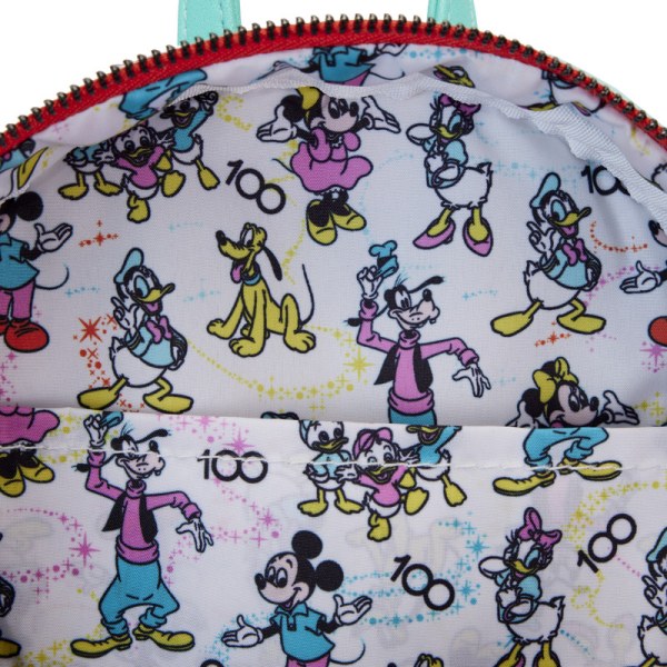 MINI SAC À DOS Disney 100 Iridescent Mickey et ses Amis avec Serre-tête - DISNEY LOUNGEFLY