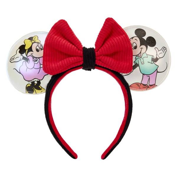MINI SAC À DOS Disney 100 Iridescent Mickey et ses Amis avec Serre-tête - DISNEY LOUNGEFLY
