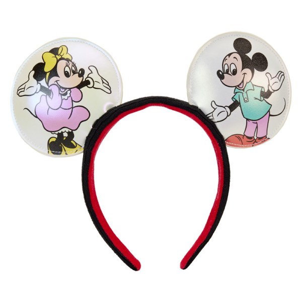 MINI SAC À DOS Disney 100 Iridescent Mickey et ses Amis avec Serre-tête - DISNEY LOUNGEFLY