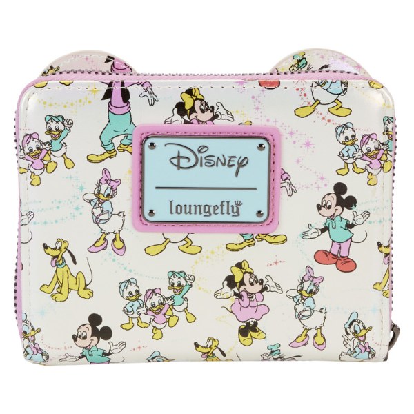 PORTEFEUILLE Disney 100 Iridescent Mickey et ses amis  - DISNEY LOUNGEFLY