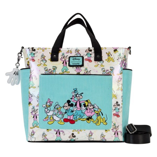 Tote Bag Disney 100 Iridescent Mickey et ses amis - DISNEY LOUNGEFLY