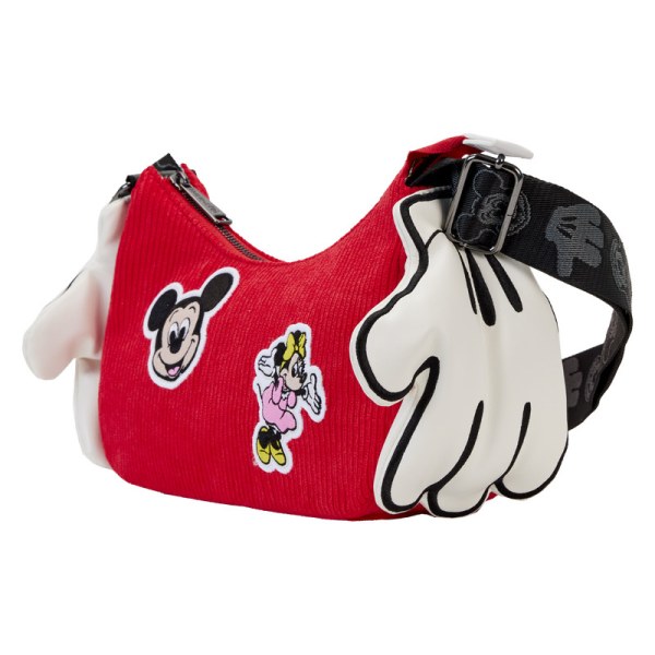 SAC À BANDOULIÈRE Disney 100 Gant Mickey & Minnie - DISNEY LOUNGEFLY