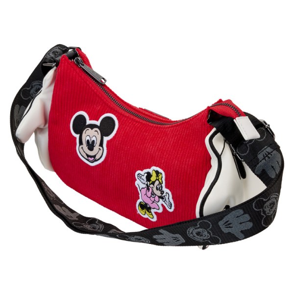 SAC À BANDOULIÈRE Disney 100 Gant Mickey & Minnie - DISNEY LOUNGEFLY