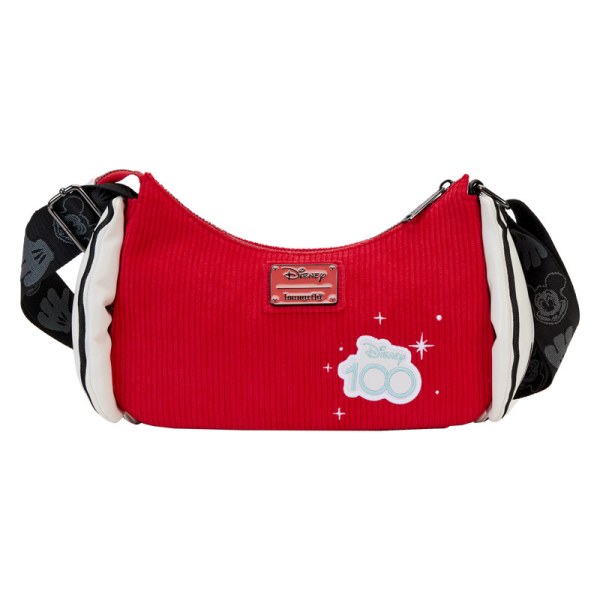 SAC À BANDOULIÈRE Disney 100 Gant Mickey & Minnie - DISNEY LOUNGEFLY