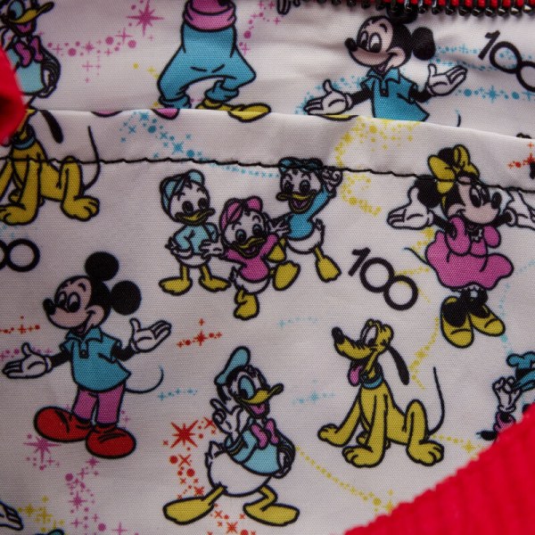SAC À BANDOULIÈRE Disney 100 Gant Mickey & Minnie - DISNEY LOUNGEFLY