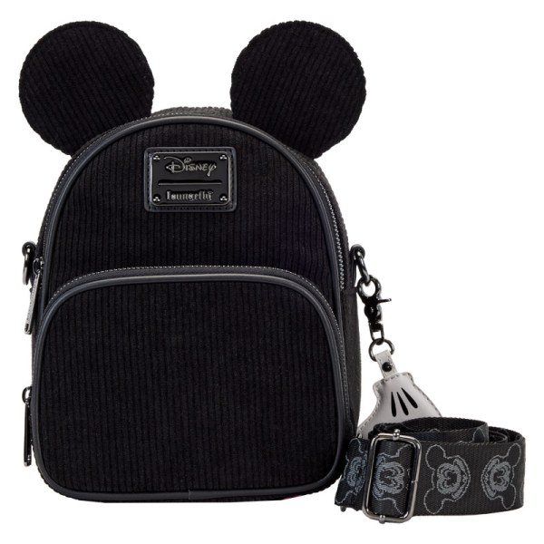 SAC À BANDOULIÈRE convertible en Sac à dos Disney 100 Mickey Mouse Classique - DISNEY LOUNGEFLY