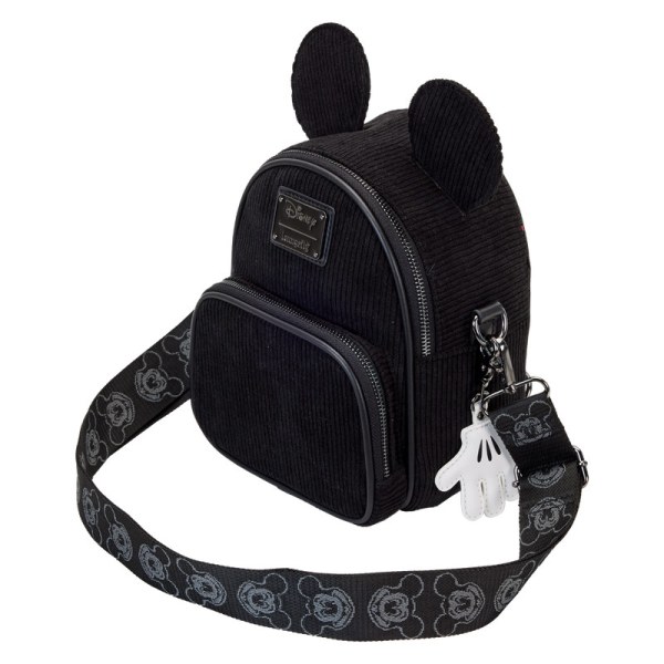 SAC À BANDOULIÈRE convertible en Sac à dos Disney 100 Mickey Mouse Classique - DISNEY LOUNGEFLY
