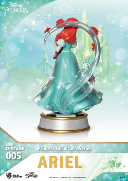 Lot de 6 Figurines Disney Princesses "Fall in love" series - Disney mini D-Stage