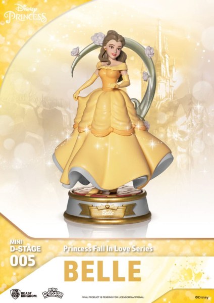 Lot de 6 Figurines Disney Princesses "Fall in love" series - Disney mini D-Stage