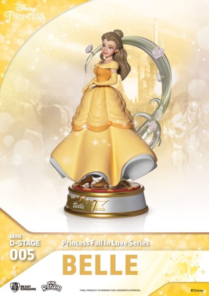Lot de 6 Figurines Disney Princesses "Fall in love" series - Disney mini D-Stage