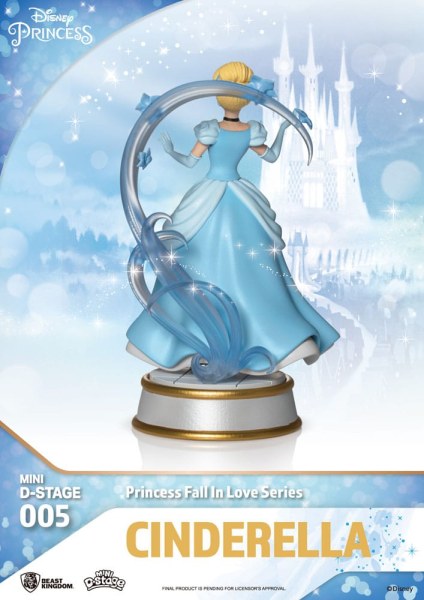 Lot de 6 Figurines Disney Princesses "Fall in love" series - Disney mini D-Stage