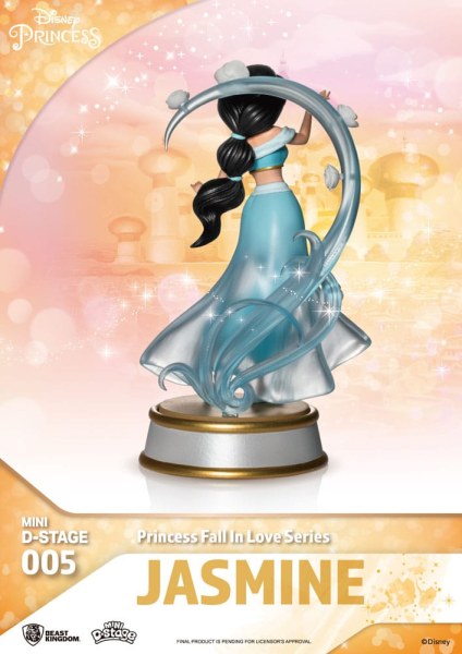 Lot de 6 Figurines Disney Princesses "Fall in love" series - Disney mini D-Stage