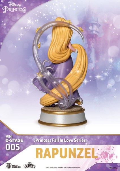 Lot de 6 Figurines Disney Princesses "Fall in love" series - Disney mini D-Stage