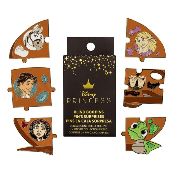 PIN'S MYSTERE Raiponce Peinture - Disney