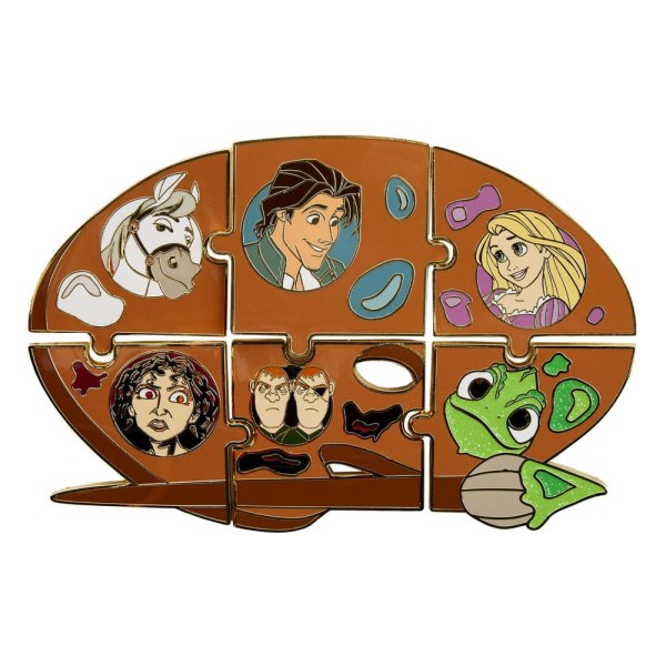 PIN'S MYSTERE Raiponce Peinture - Disney