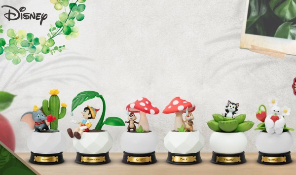 Lot de 6 Mini Diorama Stage "Pocket plants" series - Disney mini D-Stage