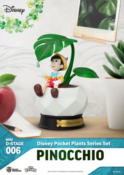 Lot de 6 Mini Diorama Stage "Pocket plants" series - Disney mini D-Stage