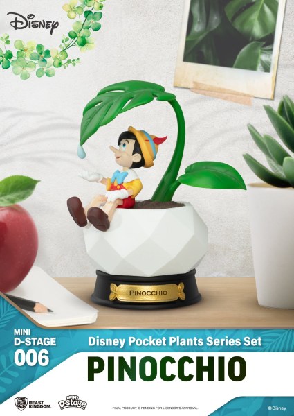 Lot de 6 Mini Diorama Stage "Pocket plants" series - Disney mini D-Stage