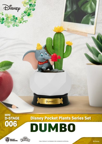 Lot de 6 Mini Diorama Stage "Pocket plants" series - Disney mini D-Stage