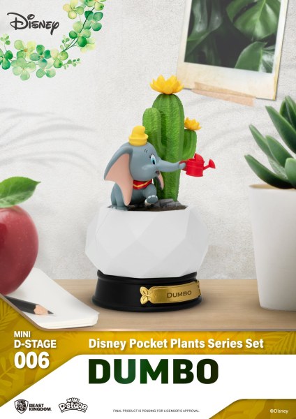 Lot de 6 Mini Diorama Stage "Pocket plants" series - Disney mini D-Stage