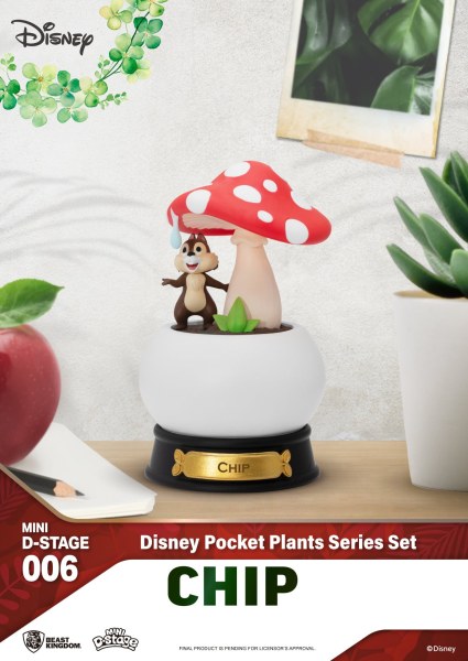 Lot de 6 Mini Diorama Stage "Pocket plants" series - Disney mini D-Stage