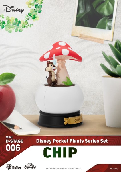 Lot de 6 Mini Diorama Stage "Pocket plants" series - Disney mini D-Stage