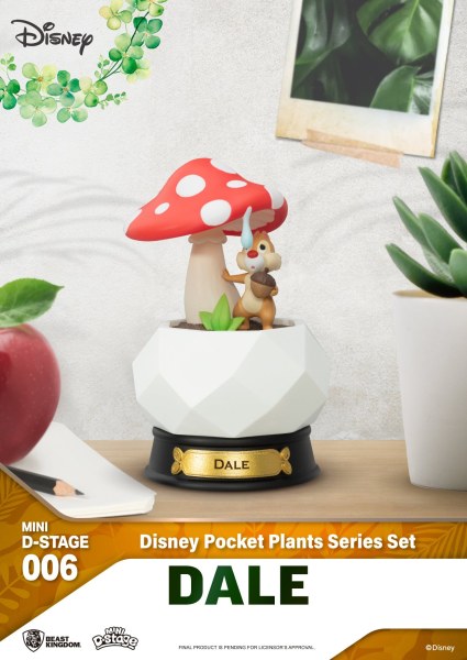 Lot de 6 Mini Diorama Stage "Pocket plants" series - Disney mini D-Stage