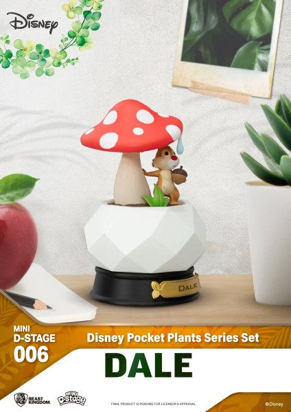 Lot de 6 Mini Diorama Stage "Pocket plants" series - Disney mini D-Stage