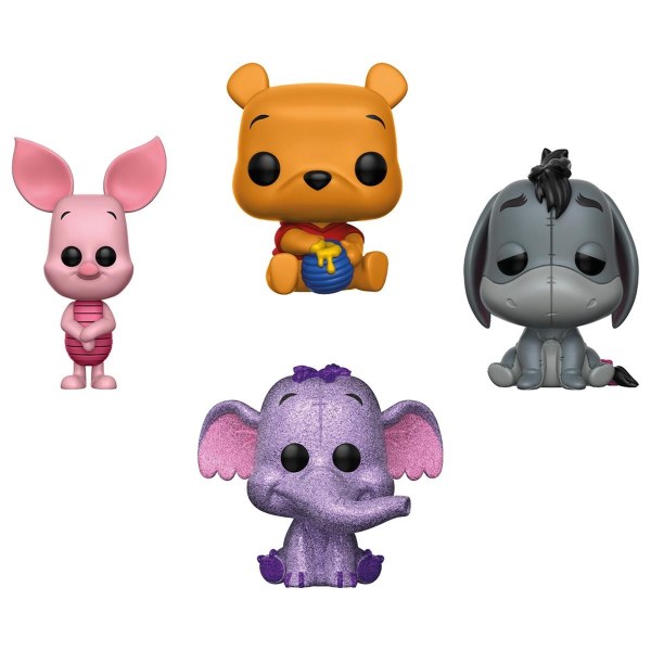 Pack de 4 Funko Pop! Movies Vinyl - Winnie Lourson - Disney