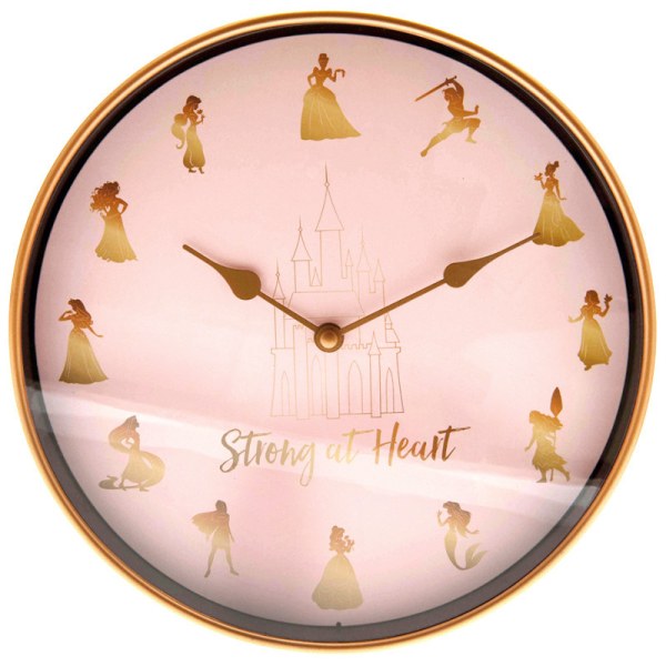 Horloge murale Disney Princesses "Strong at Heart"