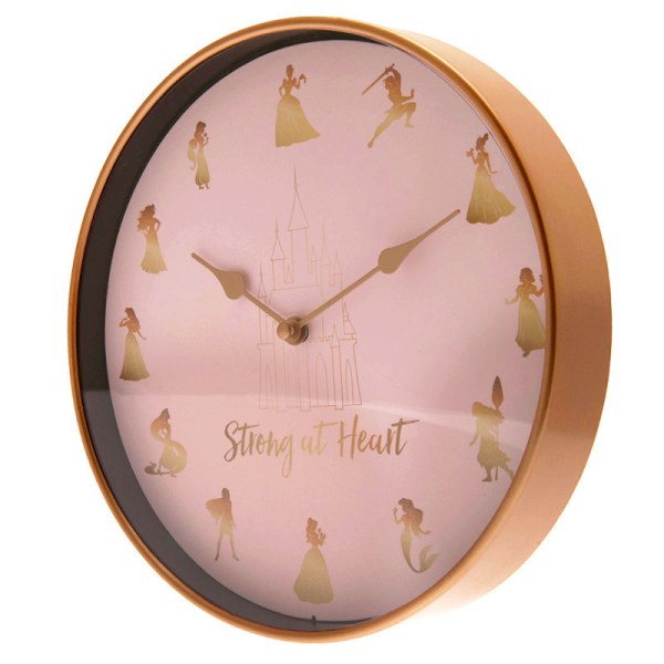 Horloge murale Disney Princesses "Strong at Heart"