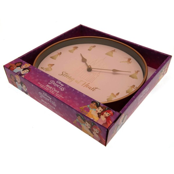 Horloge murale Disney Princesses "Strong at Heart"