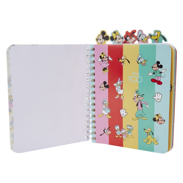 Journal à spirales Mickey et ses amis Disney100 - Disney Loungefly