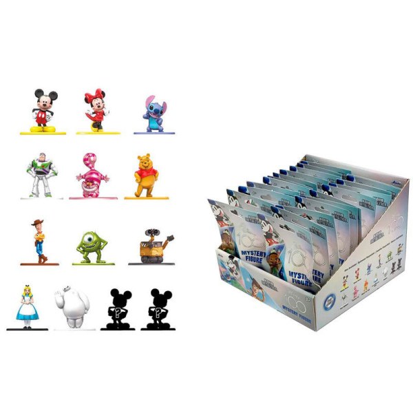 FIGURINE DISNEY100 MYSTÈRE Métal 4cm - (1 FIGURINE AU HASARD)