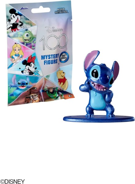 FIGURINE DISNEY100 MYSTÈRE Métal 4cm - (1 FIGURINE AU HASARD)