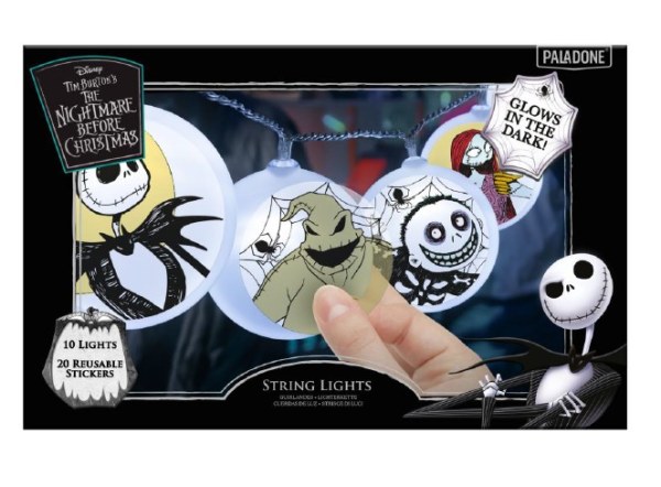 Guirlande lumineuse avec autocollants L'Étrange Noël de Monsieur Jack - Disney