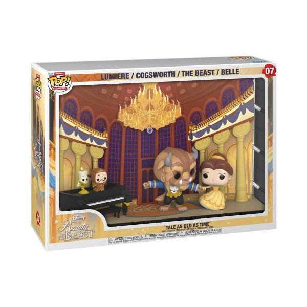 Funko Pop! Moment Deluxe 07 - La belle et la bête - Conte vieux comme le monde