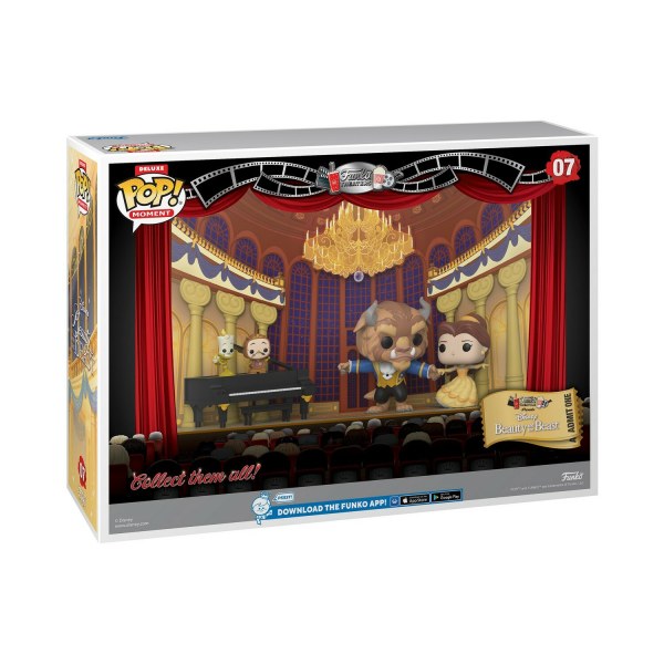 Funko Pop! Moment Deluxe 07 - La belle et la bête - Conte vieux comme le monde