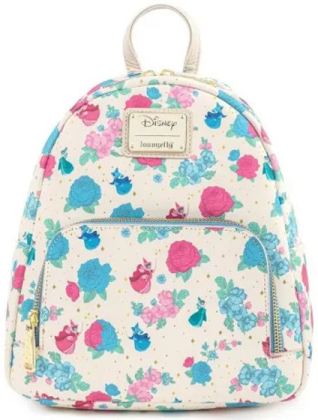 MINI SAC À DOS Les Trois Bonnes Fées Floral - DISNEY LOUNGEFLY
