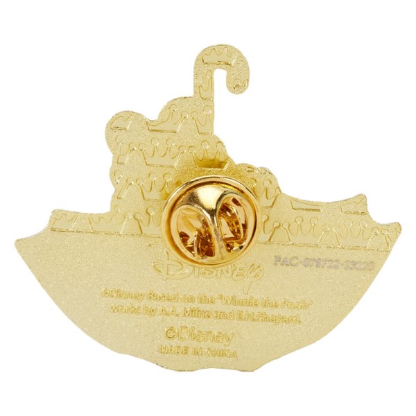 Set de 4 Pin's Winnie et ses amis glisse un jour de pluie - Disney