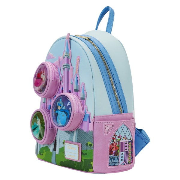 Mini sac à dos château La Belle au bois dormant avec Les Trois Bonnes Fées - DISNEY LOUNGEFLY