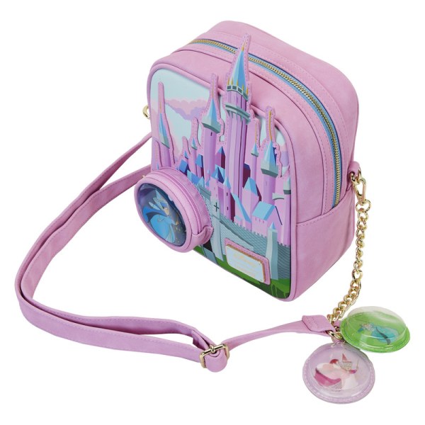 SAC À BANDOULIÈRE Château La Belle au bois dormant avec les Trois Bonnes Fées - DISNEY LOUNGEFLY